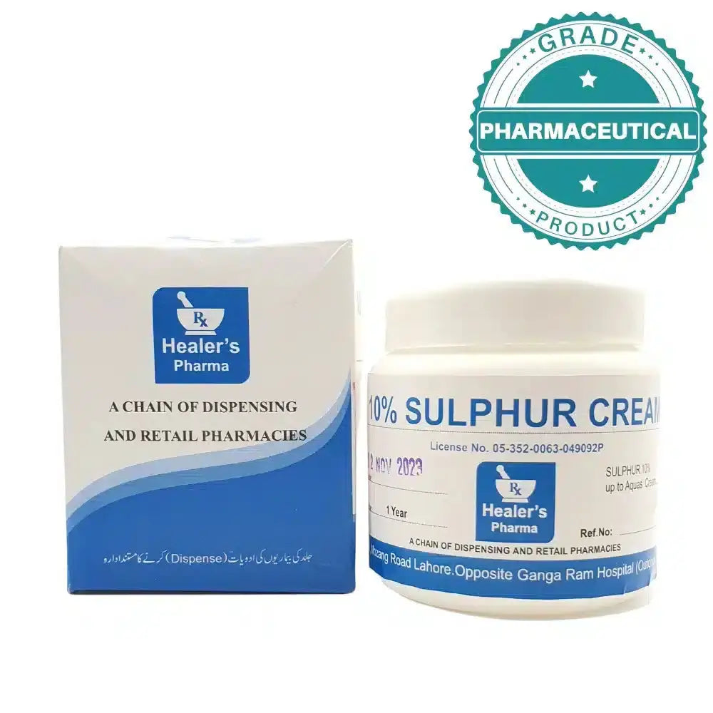 10% SULPHUR CREAM 100mg- DISPENSING ITEMS