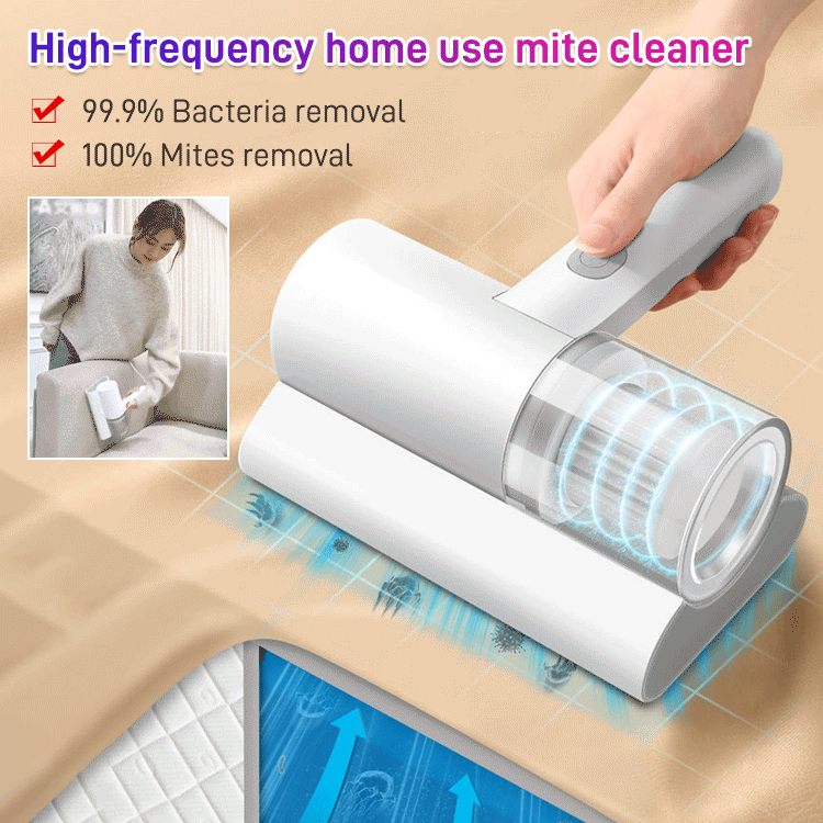 Household high-frequency strong mite and dust removal instrument