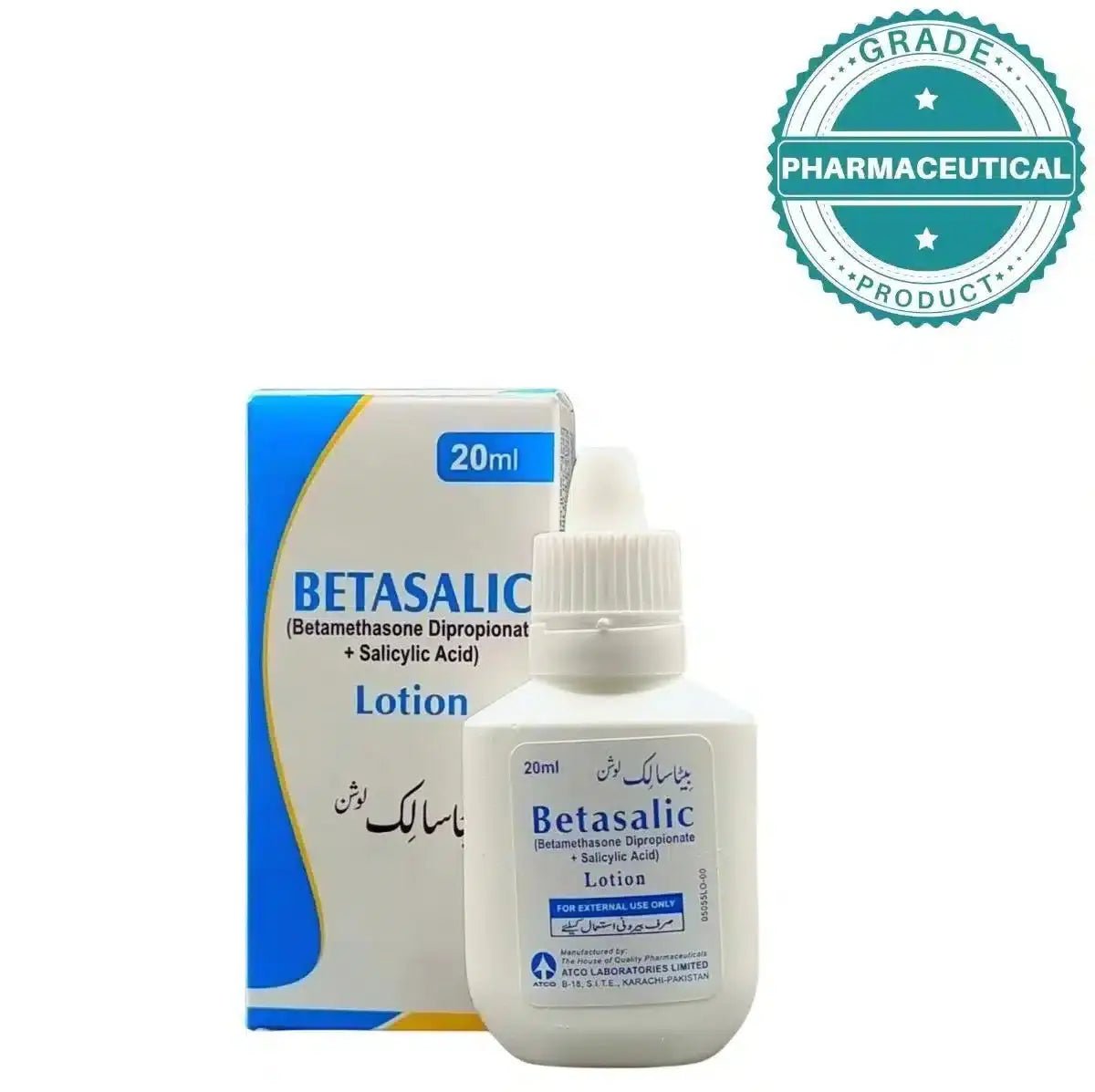BETASALIC LOTION (BETAMETHASONE DIPROPIONATE + SALICYLIC ACID) 20ml