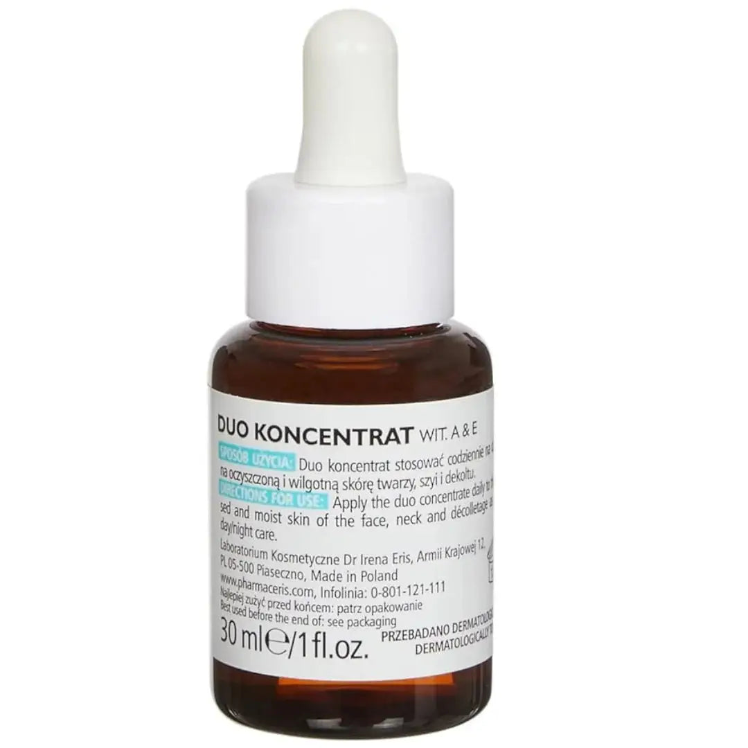 PHARMACERIS A A&E Sensilix Duo Concentrate Vitamins A & E (30ml) | For Sensitive Skin | derma.pk