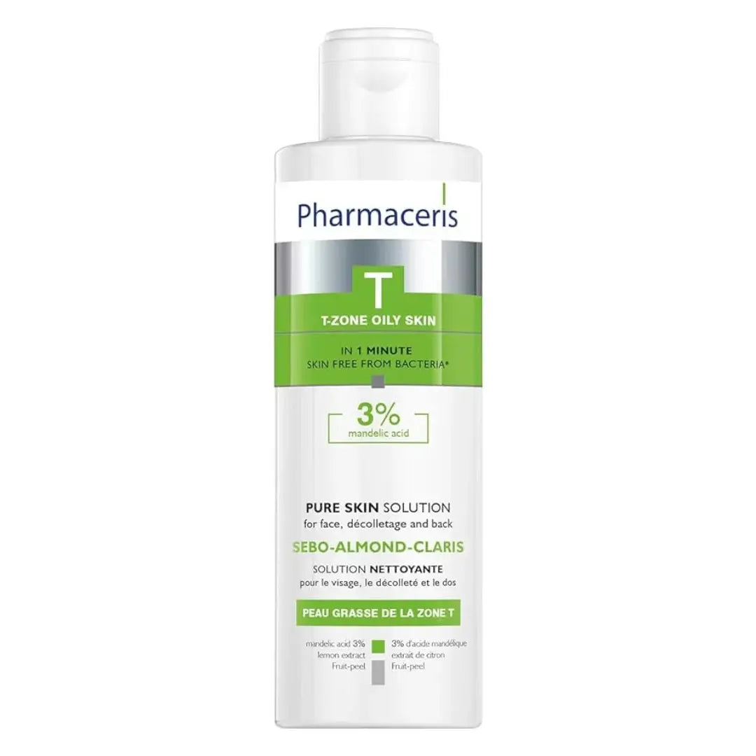 PHARMACERIS T Sebo-Almond Claris Exfoliating Face Spray (190ml) | For Oily & Acne-Prone Skin | derma.pk