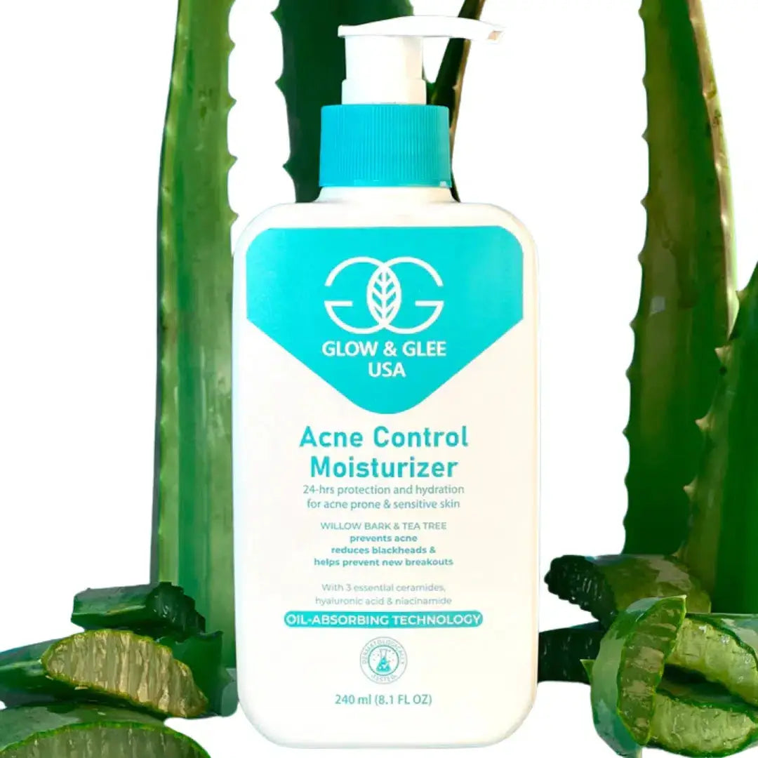 Glow & Glee Acne Control Moisturizer 240ml - Oil-Free Hydration (derma.pk)