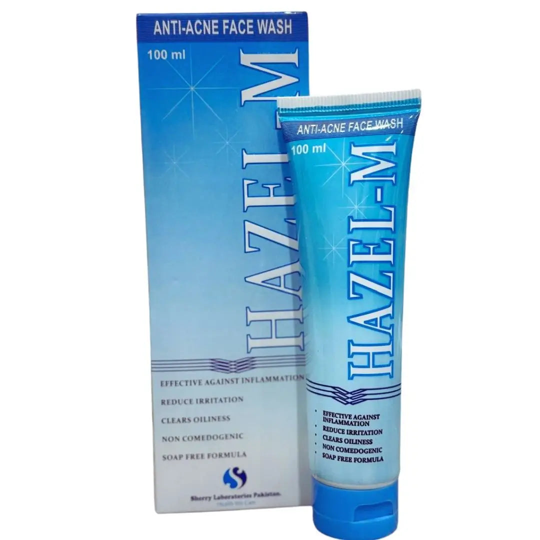 Hazel-M Anti-Acne Face Wash 100ml – Sherry Laboratories