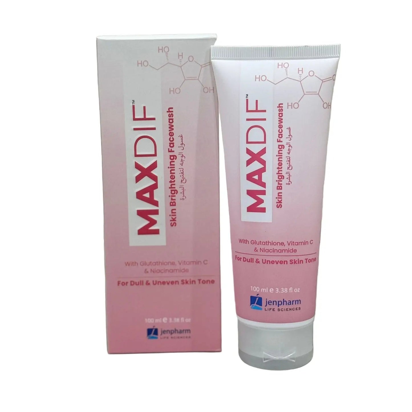 MAXDIF BRIGHTENING FACE WASH GEL