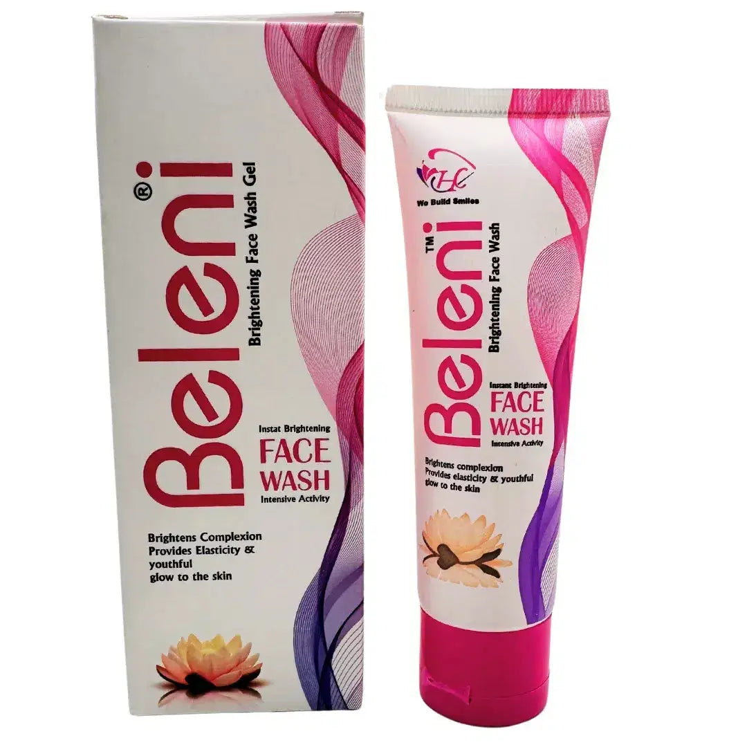 Beleni Brightening Face Wash Gel 75ml | derma.pk