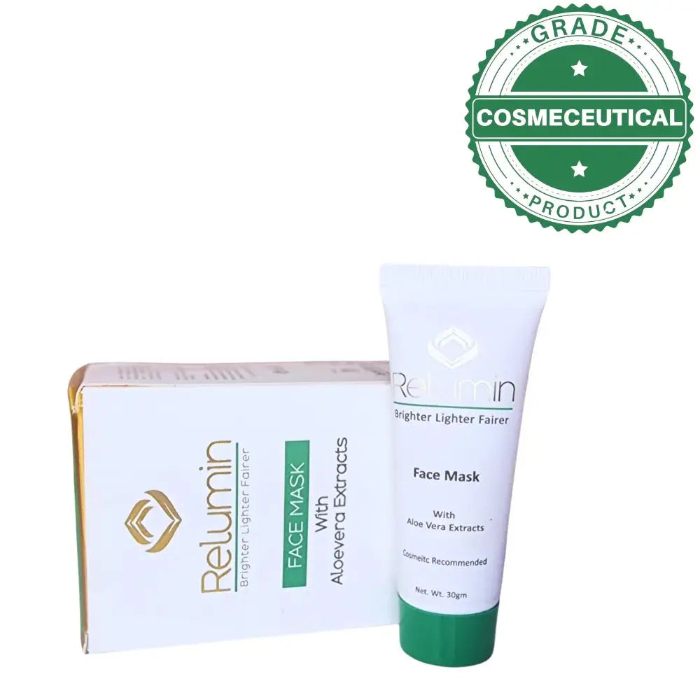 RELUMIN FACE MASK WITH ALOEVERA EXTRACTS 30g