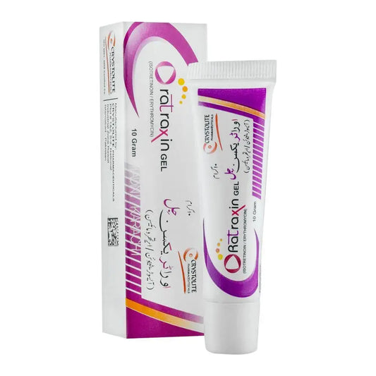 Oratraxin Gel (Isotretinoin 0.05% & Erythromycin 2%) – Acne Treatment 10g