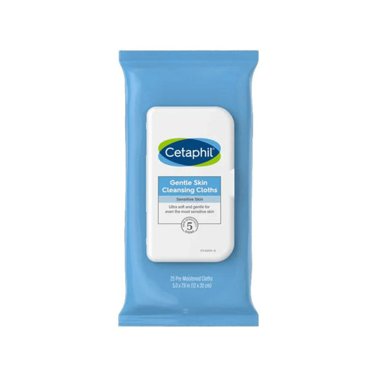 CETAPHIL GENTLE SKIN CLEANSING WIPES FOR DELICATE SKIN