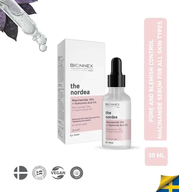 BIONNEX Niacinamide 10% + Hyaluronic Acid 2% Serum – Skin Brightening & Hydration