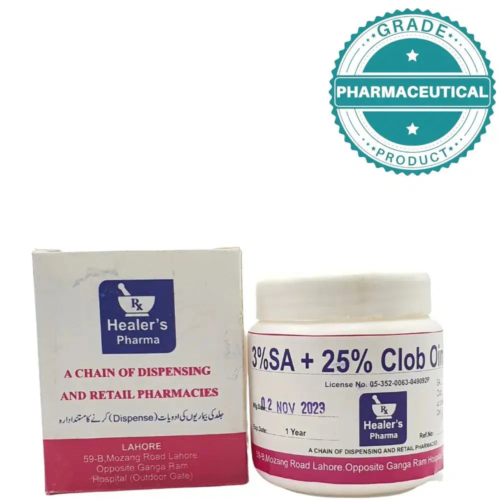 3% SA+25% CLOB+100% WSP CREAM -DESPENSING ITEMS 100gm