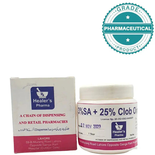 3% SA+25% CLOB+100% WSP CREAM -DESPENSING ITEMS 100gm