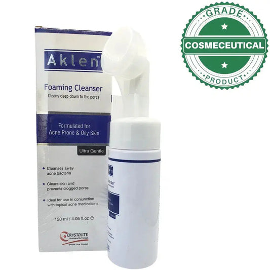 AKLEN FOAMING CLEANSER FORMULATED FOR ACNE PRONE AND OILY SKIN 120ml