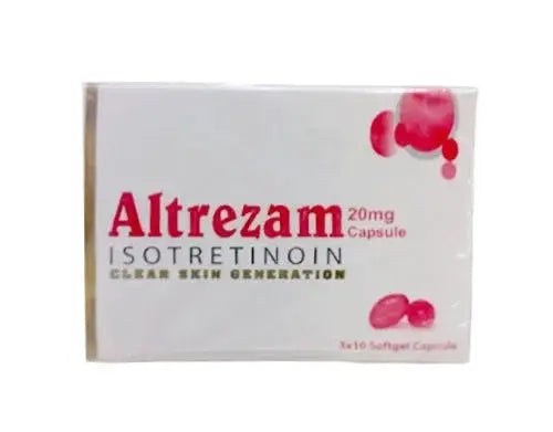 Altrezam Isotretinoin Soft Gelatin Capsule 20mg – Effective Treatment for Acne
