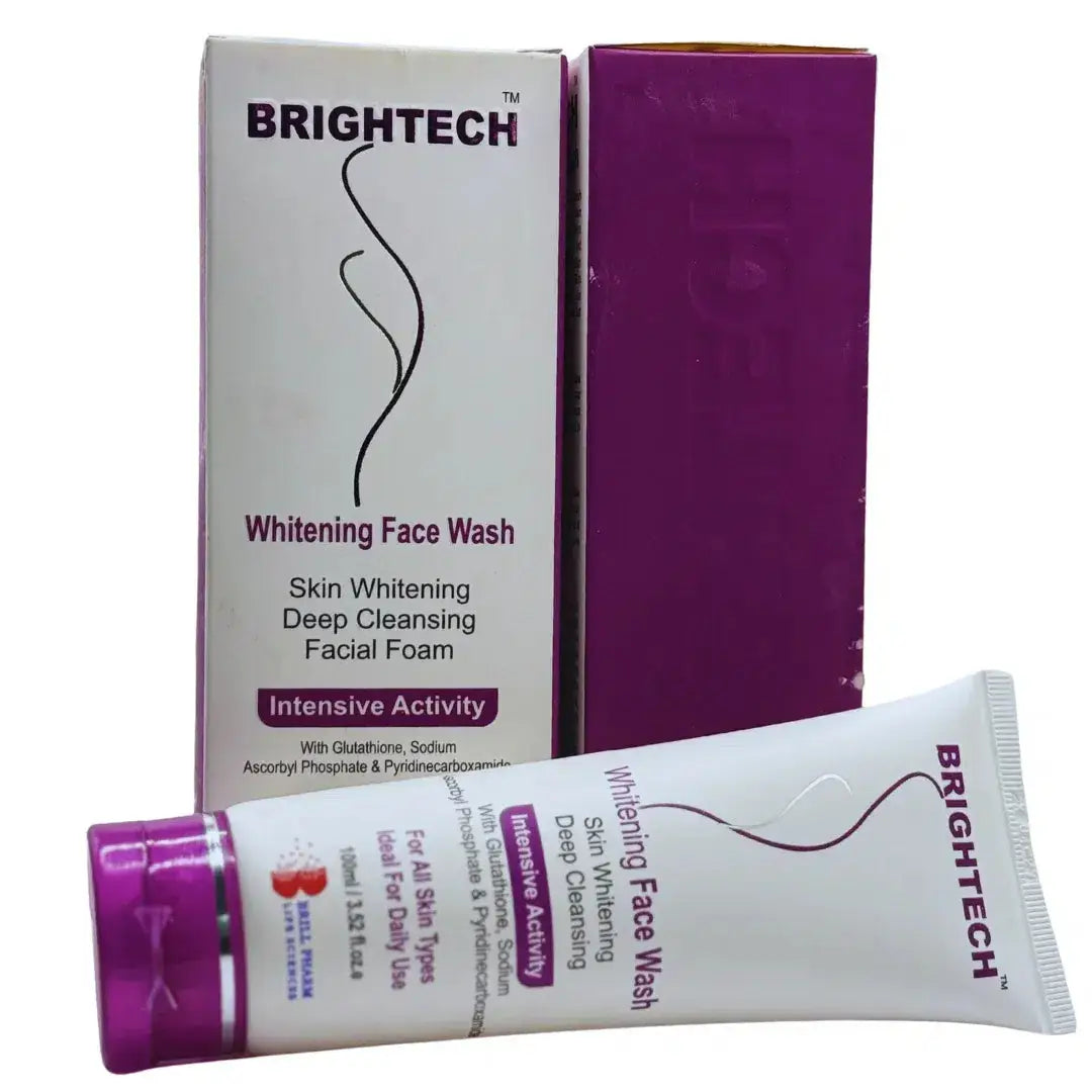 Brightech Whitening Face Wash 100ml - derma.pk