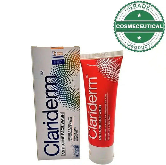 CLARIDERM ANTI ACNE FACE WASH 60ml