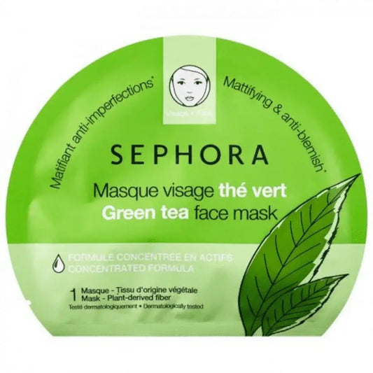 SEPHORA FACIAL MASK GREEN TEA