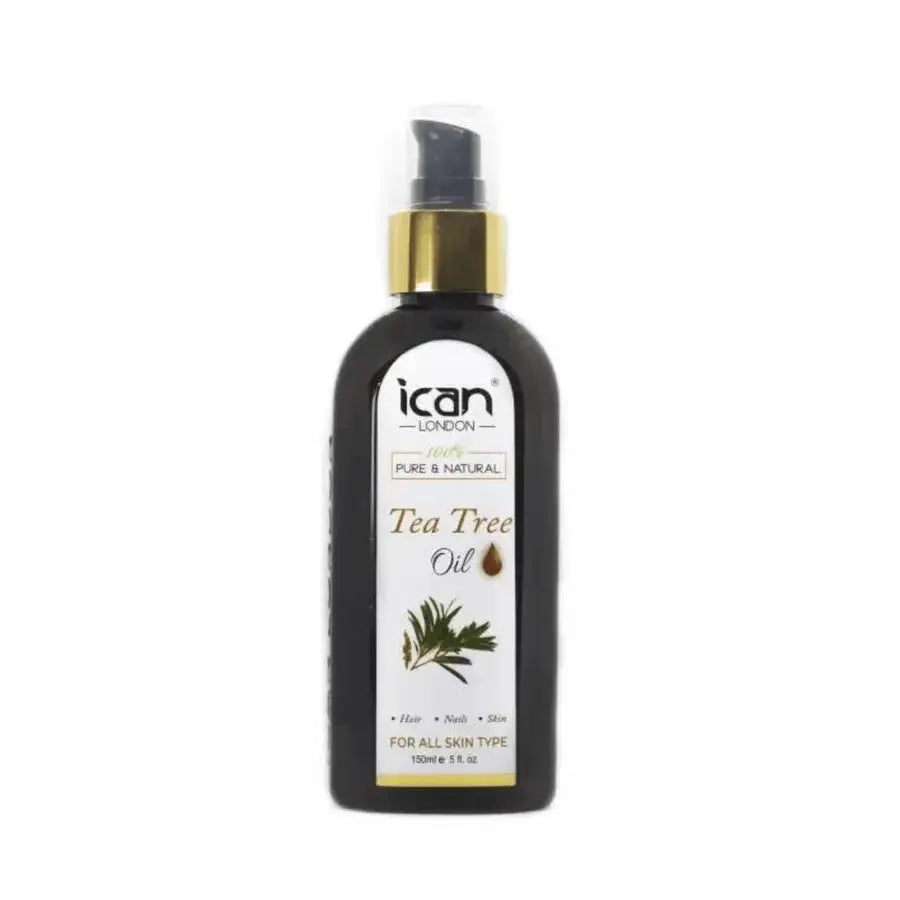 PURE & NATURAL TEA TREE OIL BY ICAN LONDON 150ml