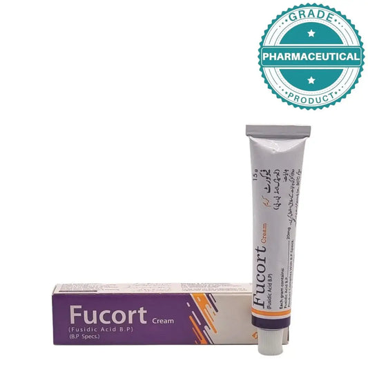 FUCORT CREAM (FUSIDIC ACID B.P, B.P SPECS) 15gram