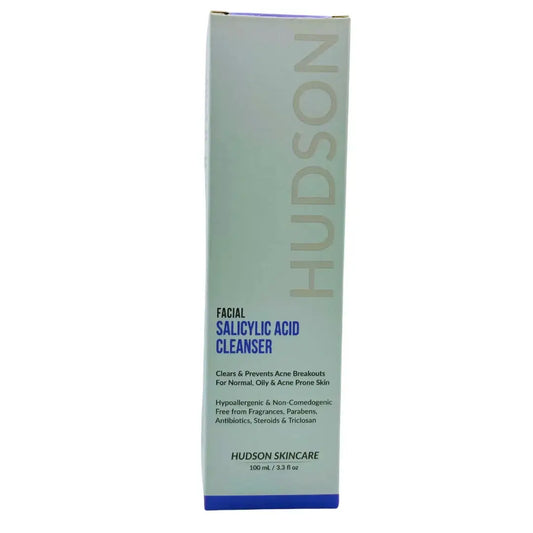 Hudson Skincare Facial Salicylic Acid Cleanser (100ml) - derma.pk