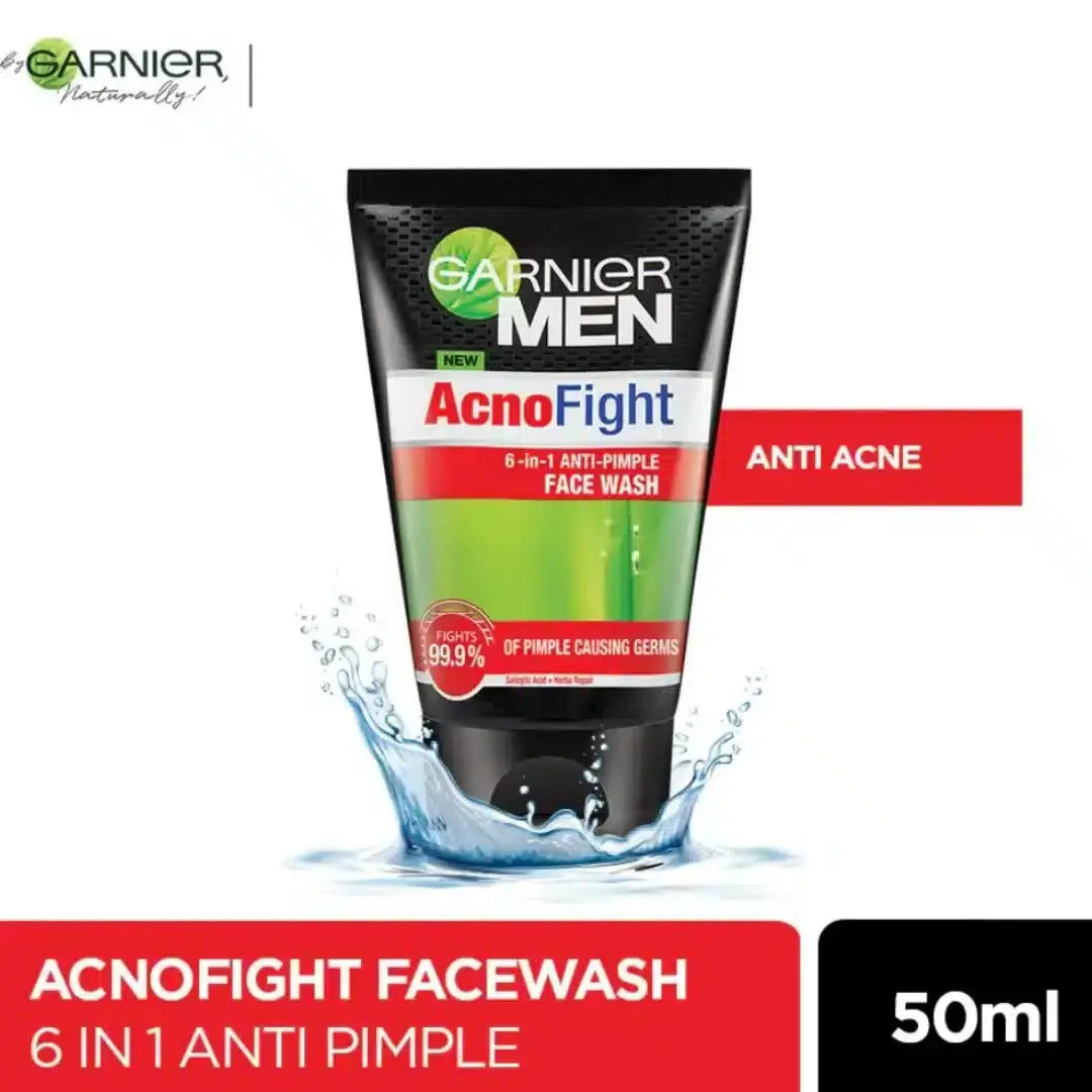 GARNIER MEN ACNO FIGHT FACE WASH 50ml