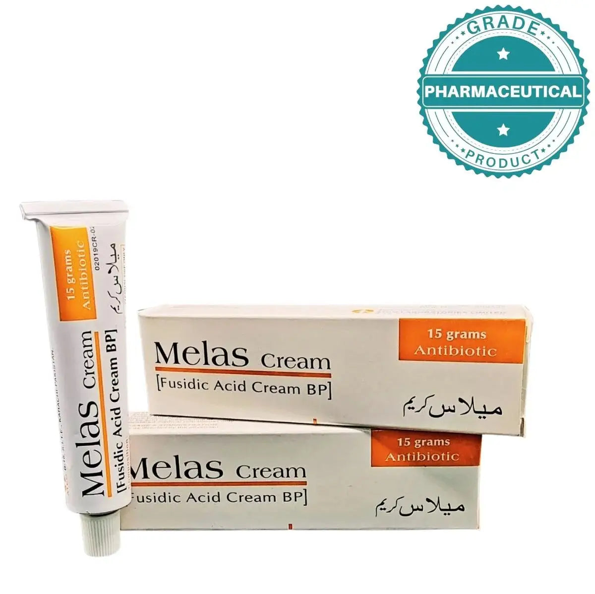 MELAS CREAM (FUSIDIC ACID Cream BP) 15gm