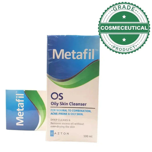 Best Cleanser for Oily Skin - Metafil OS 100ml - Gentle & Effective