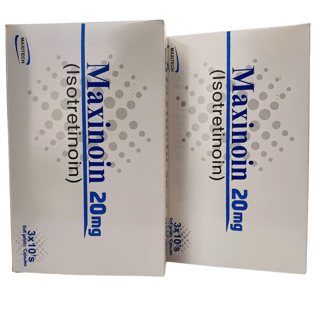 Maxinoin 20mg Capsules (Isotretinoin) | Buy Acne Treatment Online in Pakistan | derma.pk
