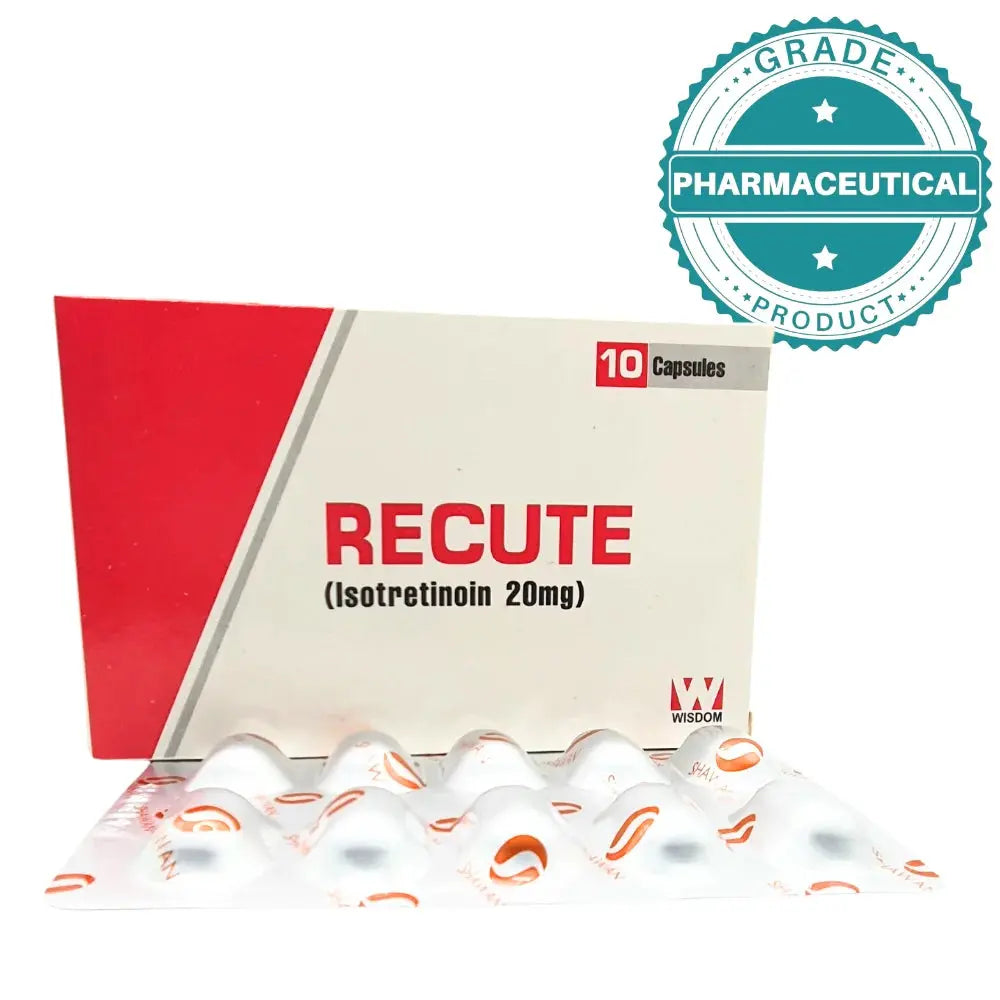 RECUTE CAPSULE 20mg | PACK OF 10 CAPSULES