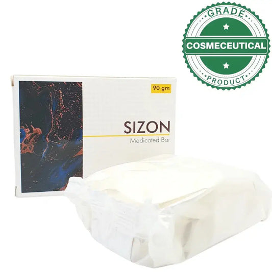 Sizon Bar (Sulphur + Zinc) - Acne-Prone & Oily Skin Treatment | 90gm | derma.pk