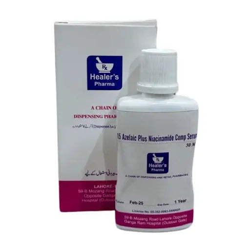 15% Azelaic Plus Niacinamide Comp Serum (50ml) – Healers Pharma