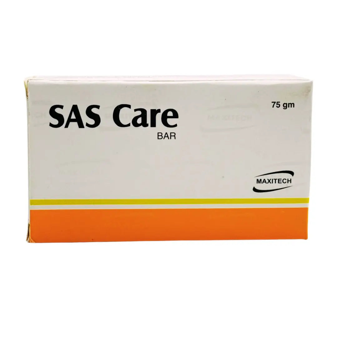 SAS Care Bar 75g (Salicylic Acid 3%, Precipitated Sulfur 10%) - Acne & Skin Treatment | derma.pk