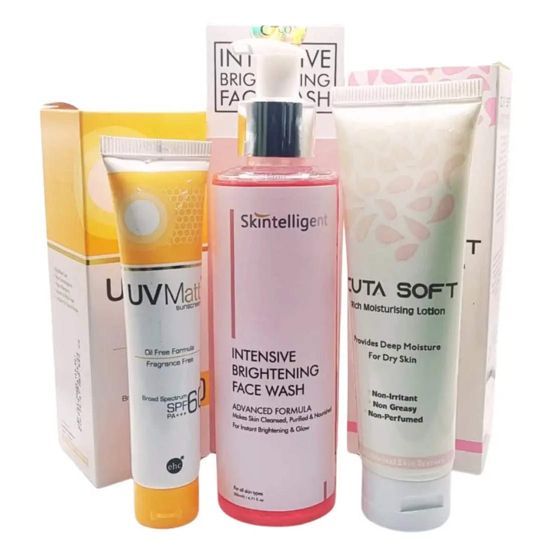 Nourishing Care Discount Box: Cuta Soft Lotion, Davis & Co Face Wash & UV matt Sunblock