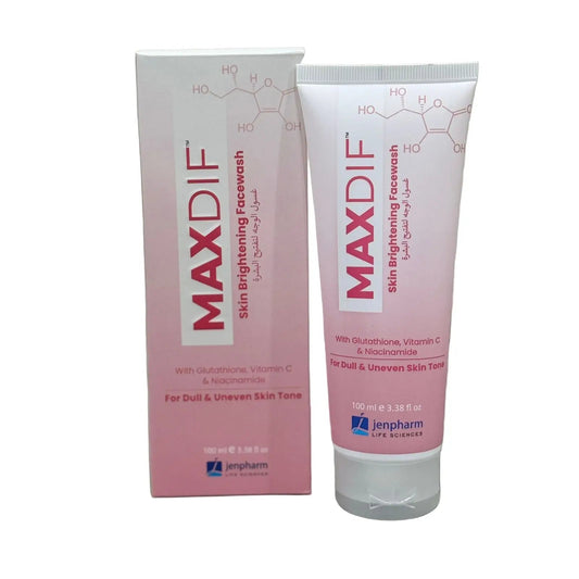 MAXDIF BRIGHTENING FACE WASH GEL