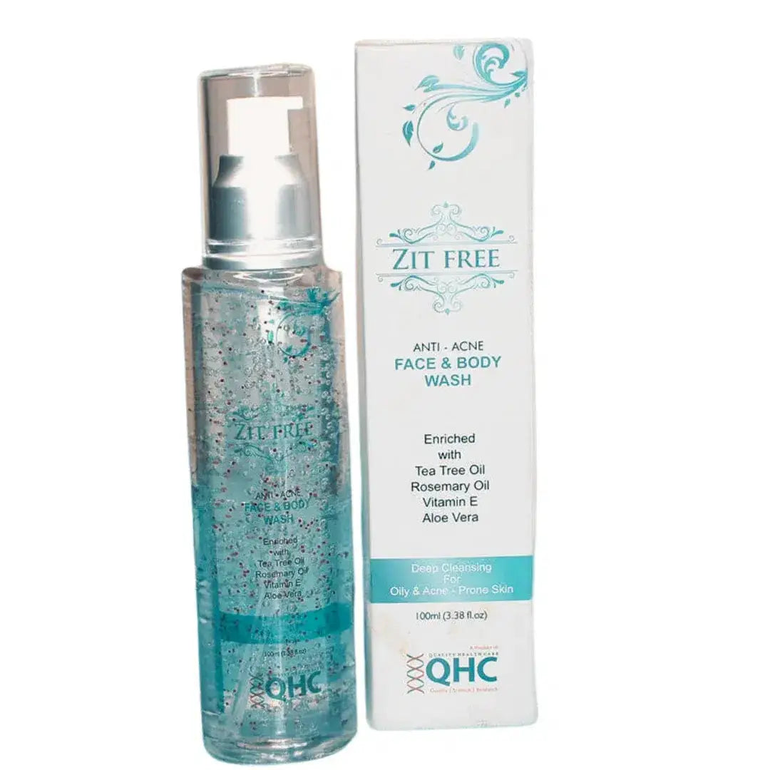 ZIT Free Anti-Acne Face & Body Wash 50ml-derma.pk
