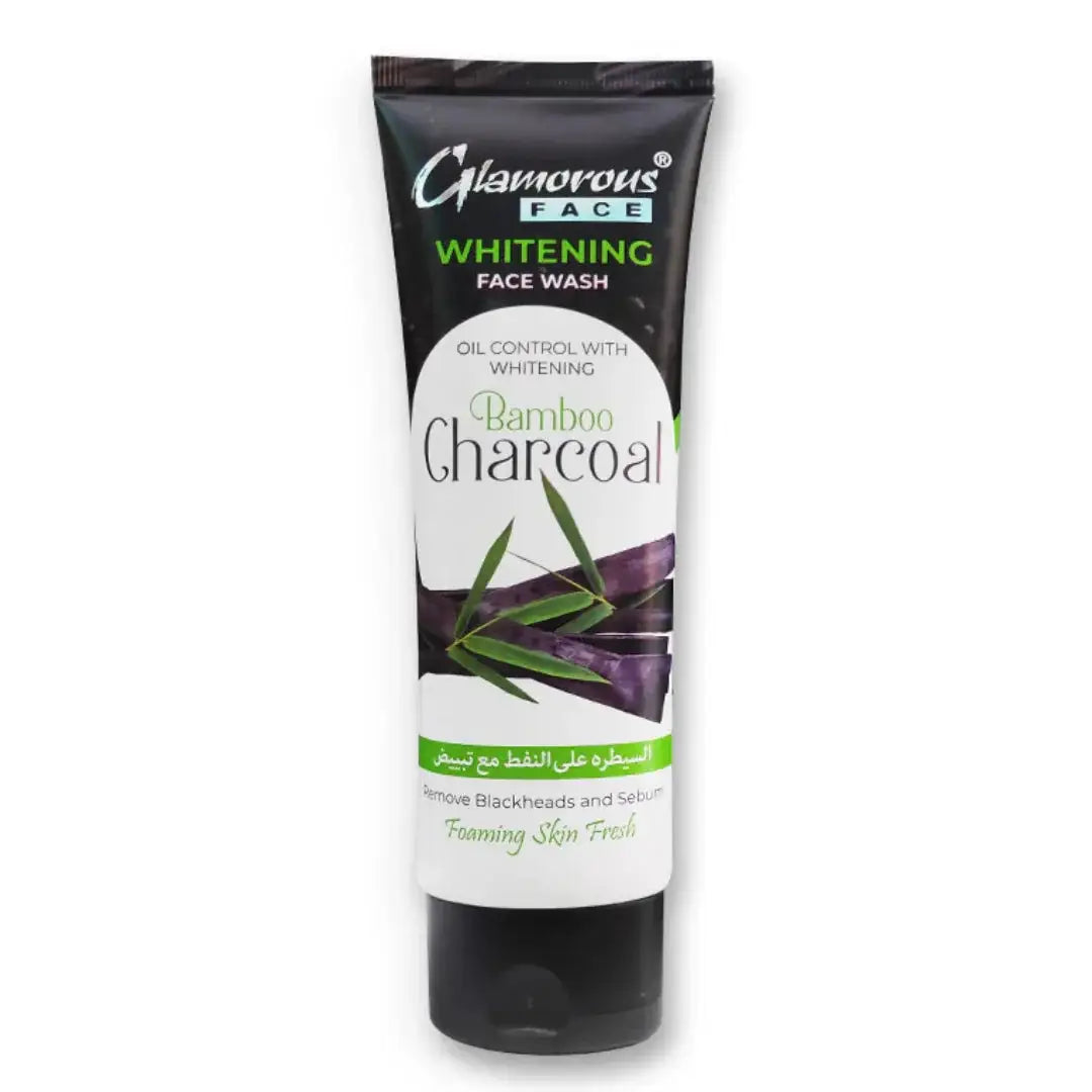 Glamorous Face Bamboo Charcoal Face Wash - derma.pk