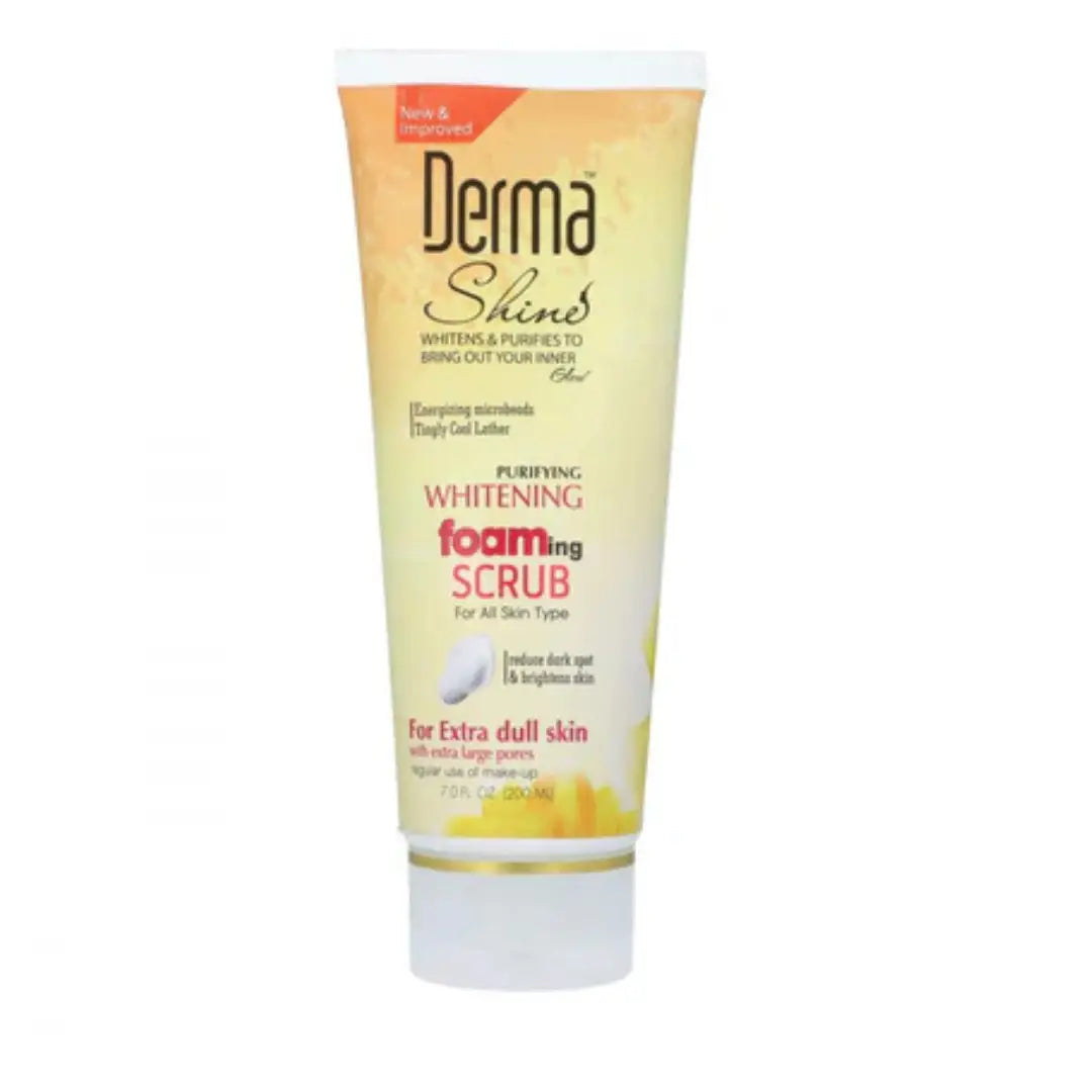 Derma Shine Brightening Foaming Scrub for All Skin Types 200ml