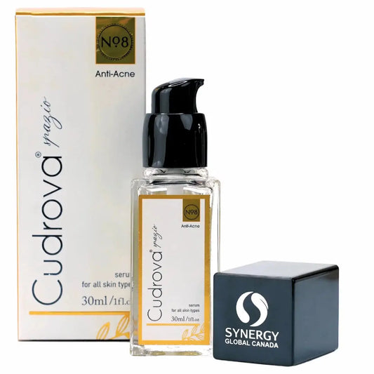 Cudrova Synergy Anti-Acne Serum No. 8 for All Skin Types (30ml) - Made in Canada